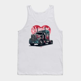 Valentine truck Tank Top